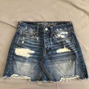 American Eagle jean skirt